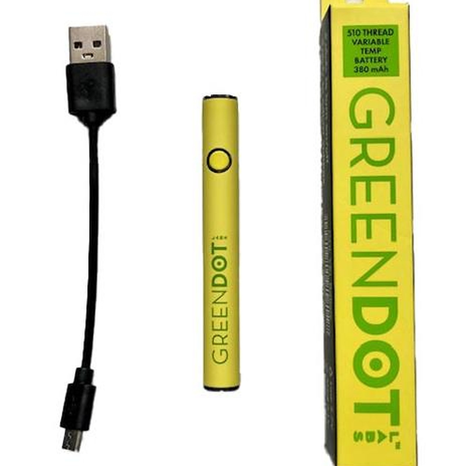 Green Dot Labs Variable Heat Settings 510 Battery
